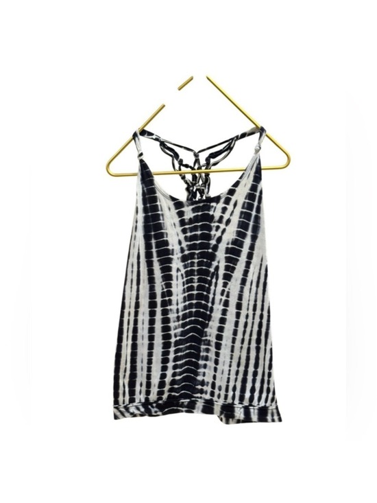 Maurices Tops - Maurices Women Tank Top Black White Size Medium